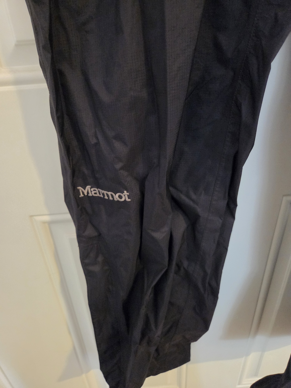 Marmot Black Women's Lightweight Rain Pants - Picture 5 of 13